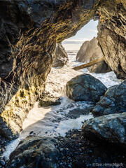 Cave at Ruby Beach