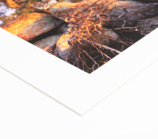 A matted print example.